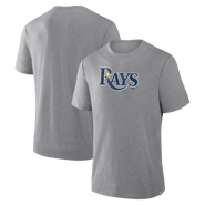 FANATICS Men's Fanatics Heather Gray Tampa Bay Rays Play Tribute Tri-Blend T-Shirt
