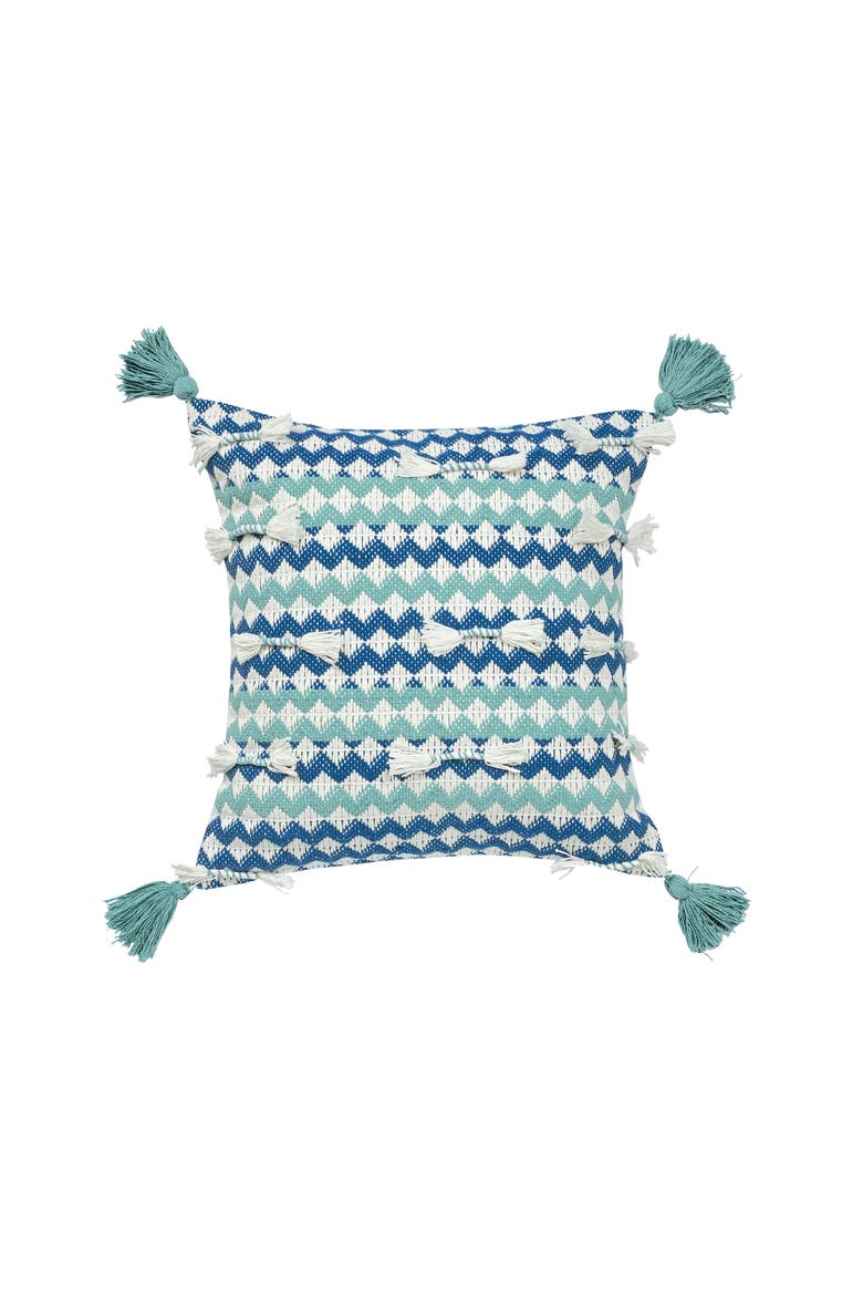 Jensen Throw Pillow Collection, Main, color, Blue