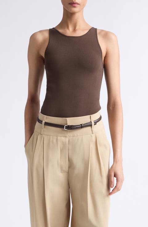 Classic Compact Knit Tank