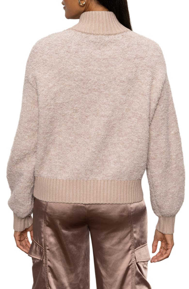 Sanctuary Bouclé Knit Bomber Jacket, Alternate, color, 