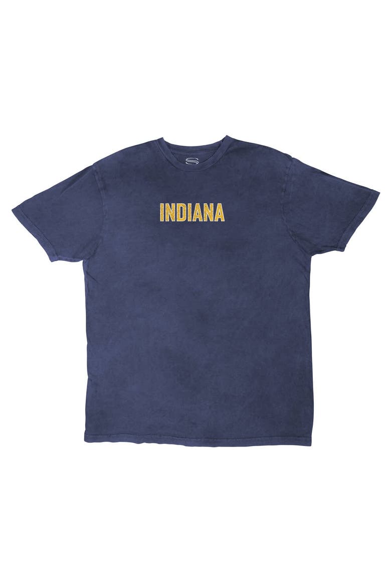 Unisex Stadium Essentials  Denim Indiana Pacers Oversized Vintage Wash T-Shirt, Alternate, color, Denim