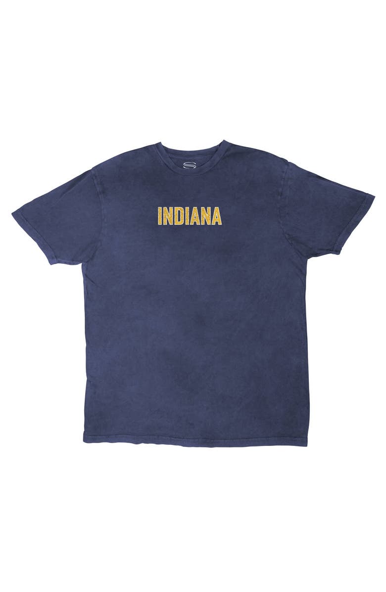 Stadium Essentials Unisex Stadium Essentials Denim Indiana Pacers Oversized Vintage Wash T-Shirt, Alternate, color, Denim