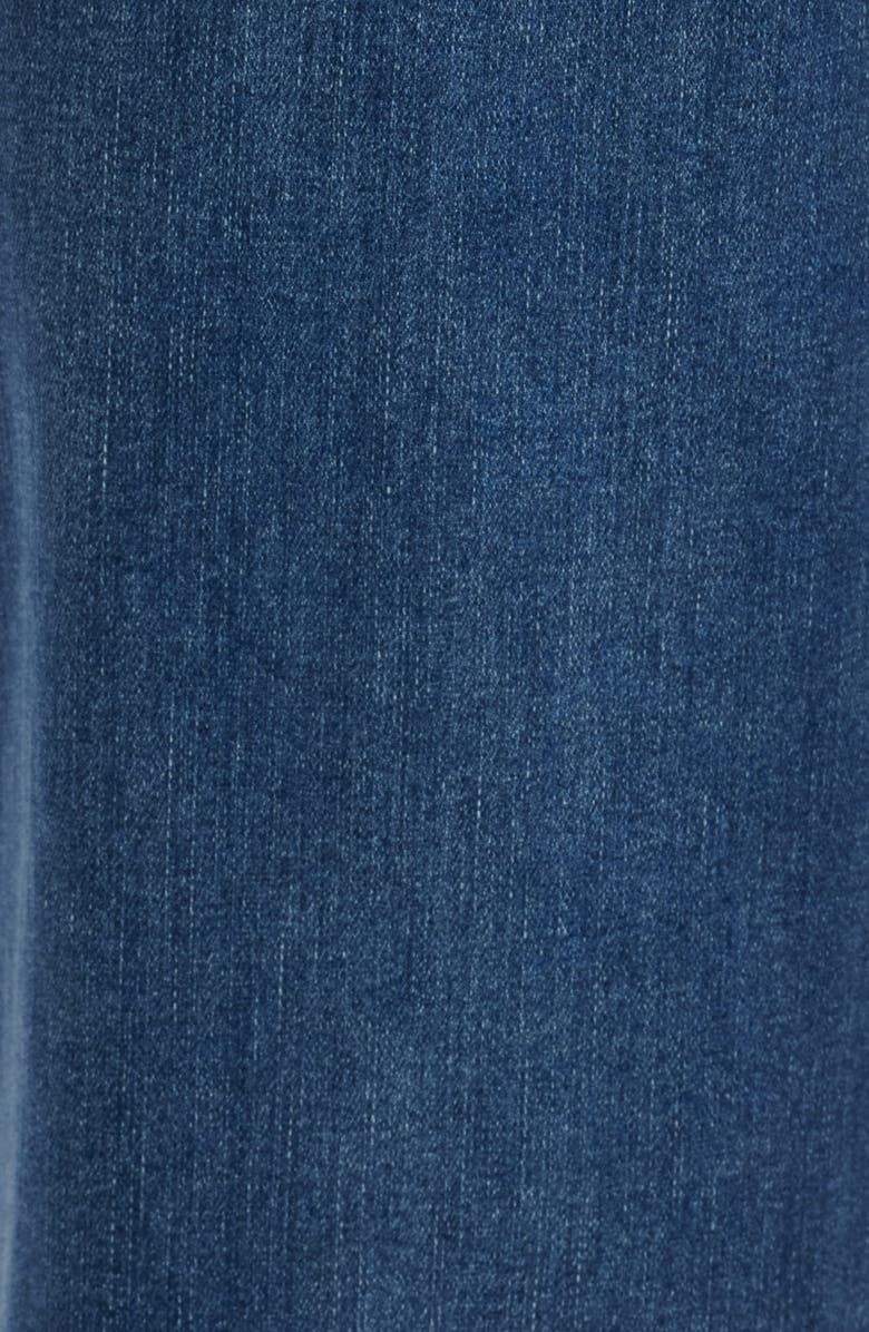 Wit & Wisdom 'Ab'Solution Patch Pocket High Waist Wide Leg Jeans, Alternate, color, Blue