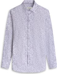 Bugatchi James OoohCotton® Abstract Print Button-Up Shirt