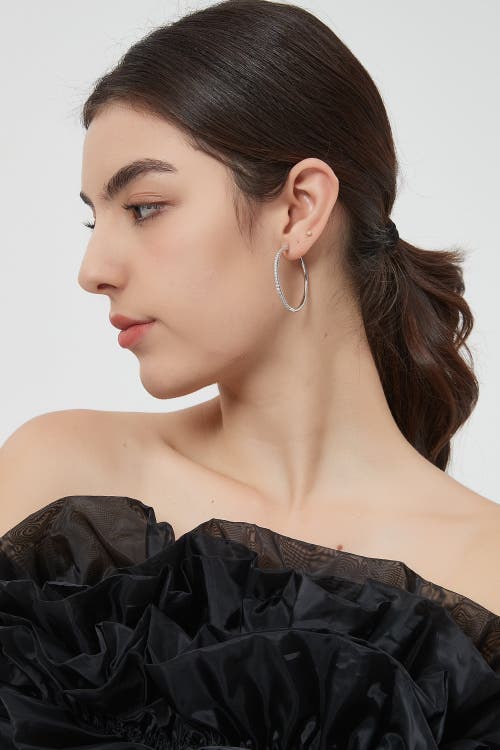 Classicharms Gaia Celestial Sunburst Hoop Earrings In Metallic