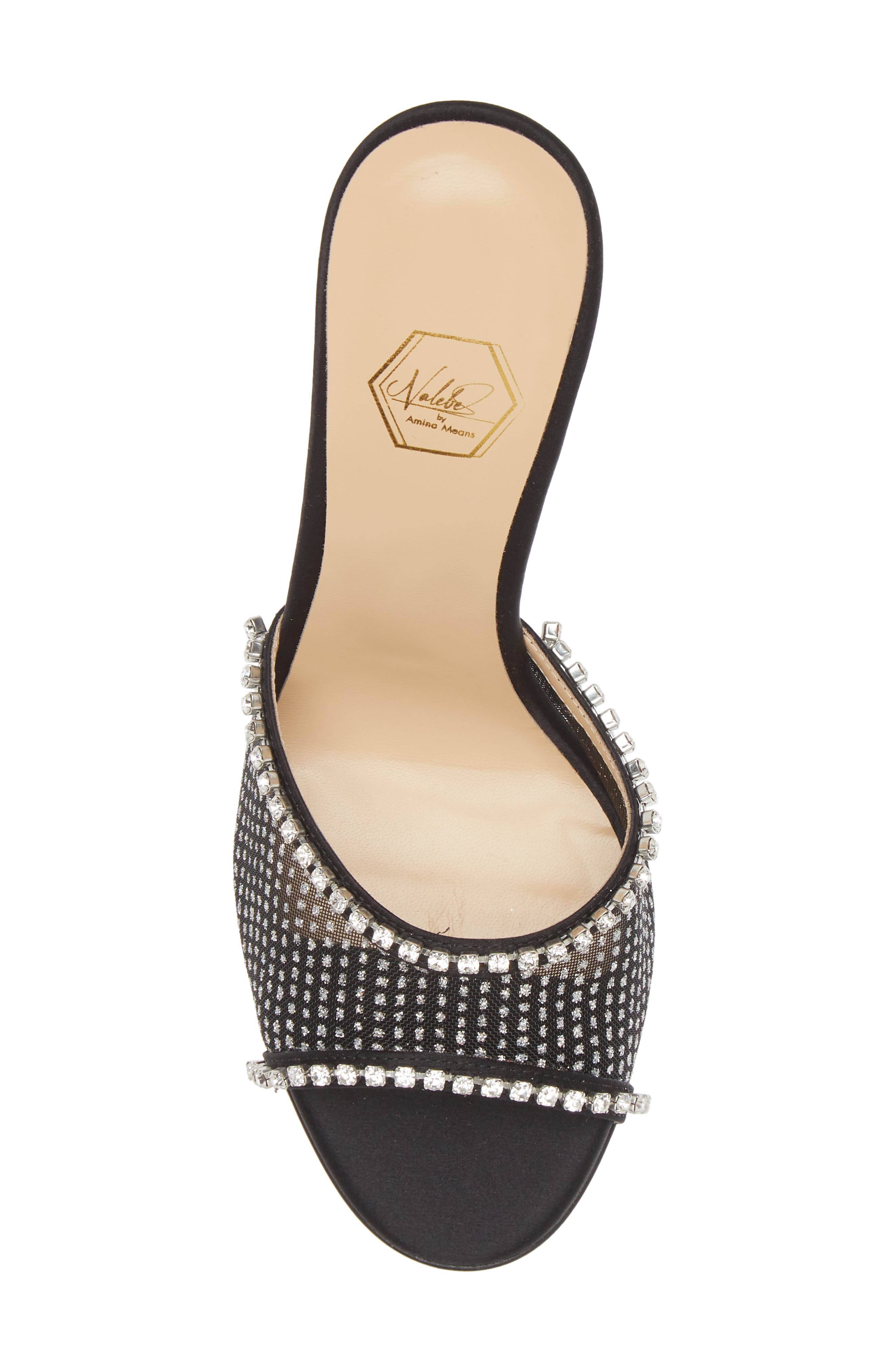 Nalebe Stellar Embellished Slide Sandal, Alternate, color, 