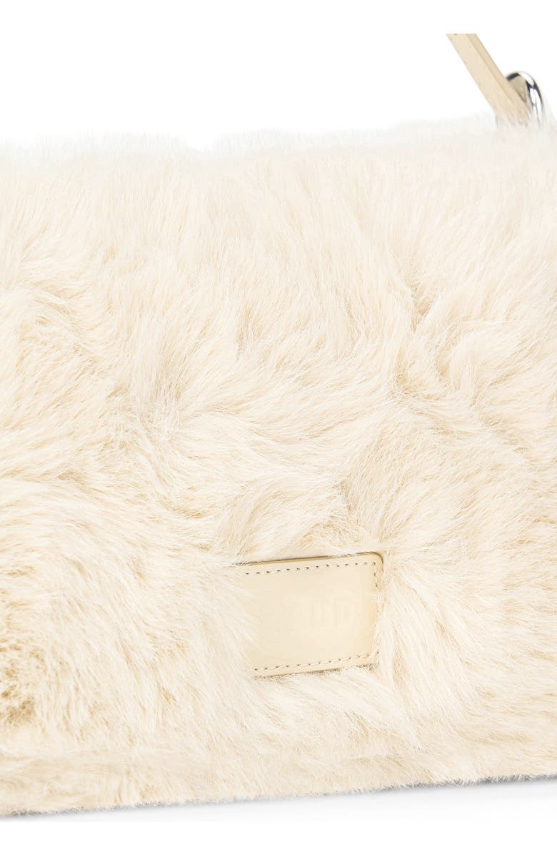 STAUD Harlow Faux Fur Shoulder Bag, Alternate, color,
