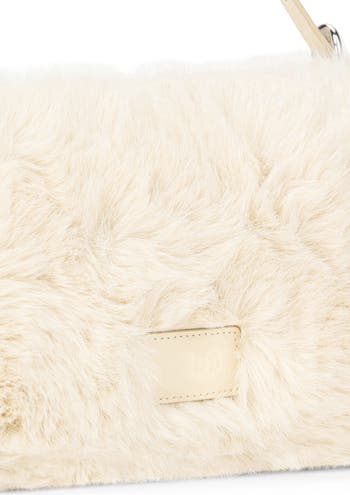 【STAUD】国内発送★Harlow Faux Fur Shoulder Bag HARLOW FAUX FUR BAG ESPRESSO