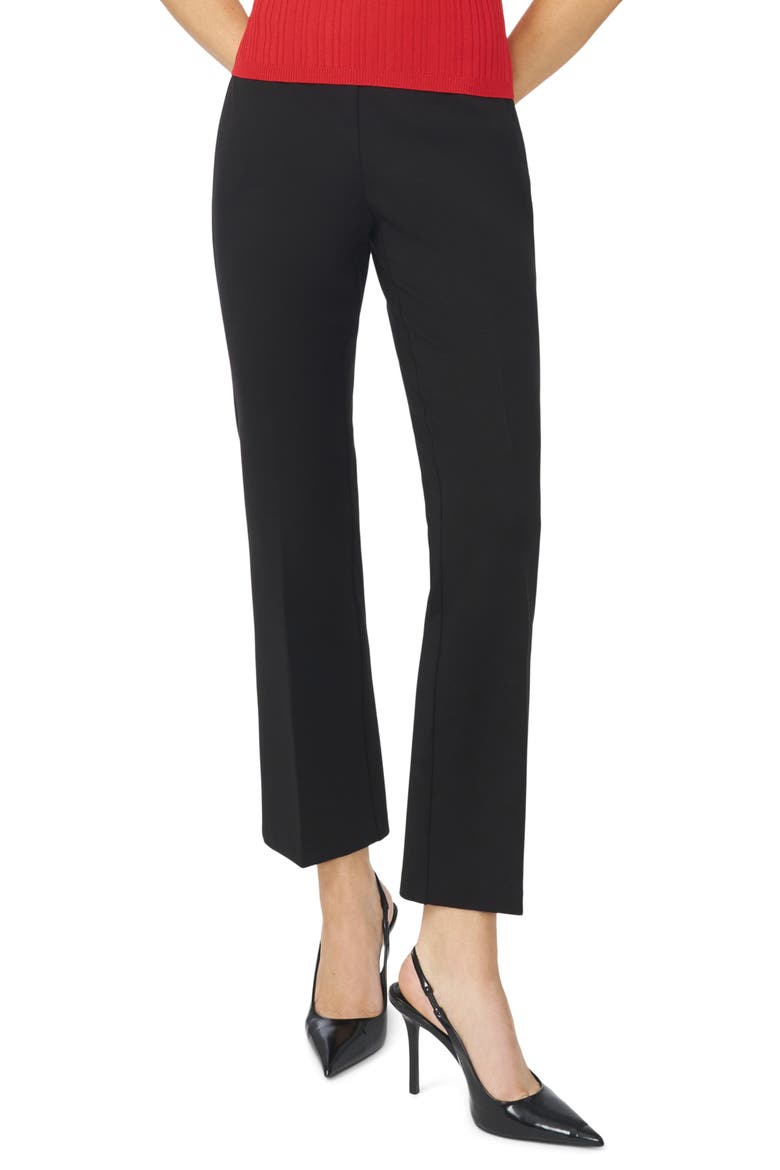 Slim Ankle Pants, Main, color, RICH BLACK