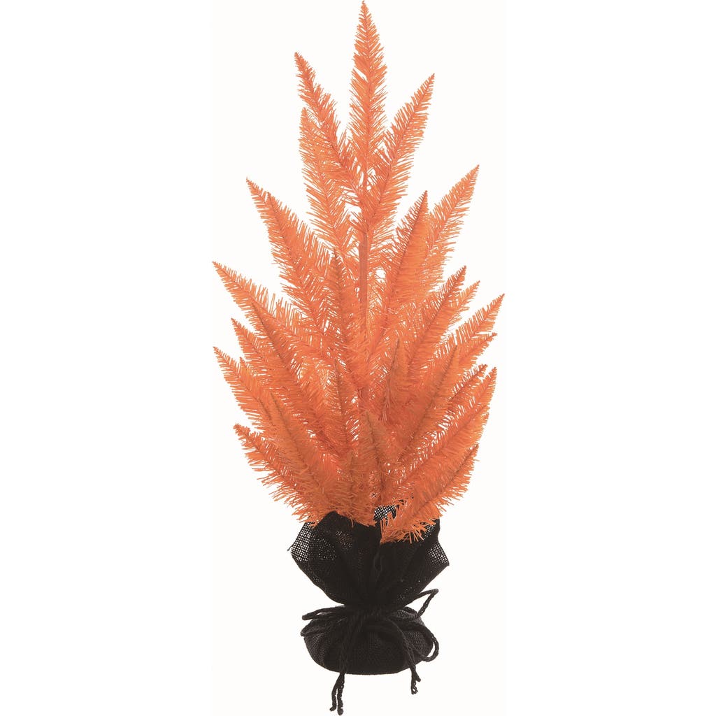 Transpac Artificial Orange Halloween Vibrant Tree With Stand In Multi
