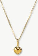 Classicharms Dainty Sterling Silver Heart Pendant Necklace