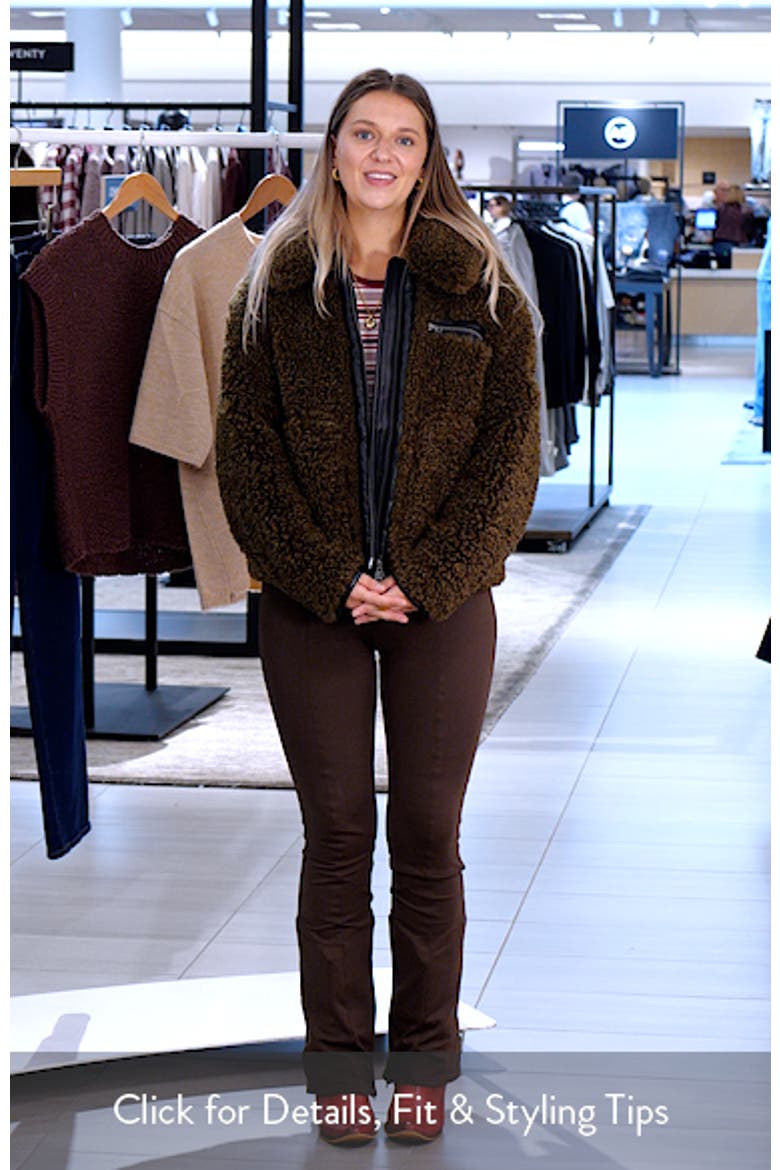 Hester Faux Fur Jacket video