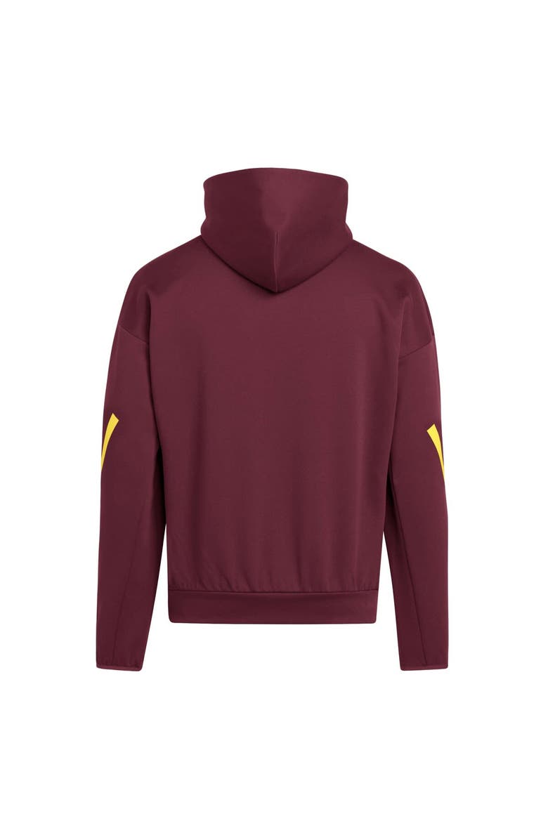 adidas Men's adidas Maroon Arizona State Sun Devils Z.N.E. Pullover Hoodie, Alternate, color, Maroon