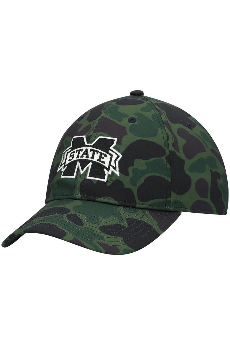 Men's adidas Camo Mississippi State Bulldogs Military Appreciation Slouch Primegreen Adjustable Hat, Main, color, Camo