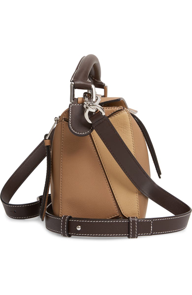 Loewe Puzzle Small Calfskin Leather Bag, Alternate, color,