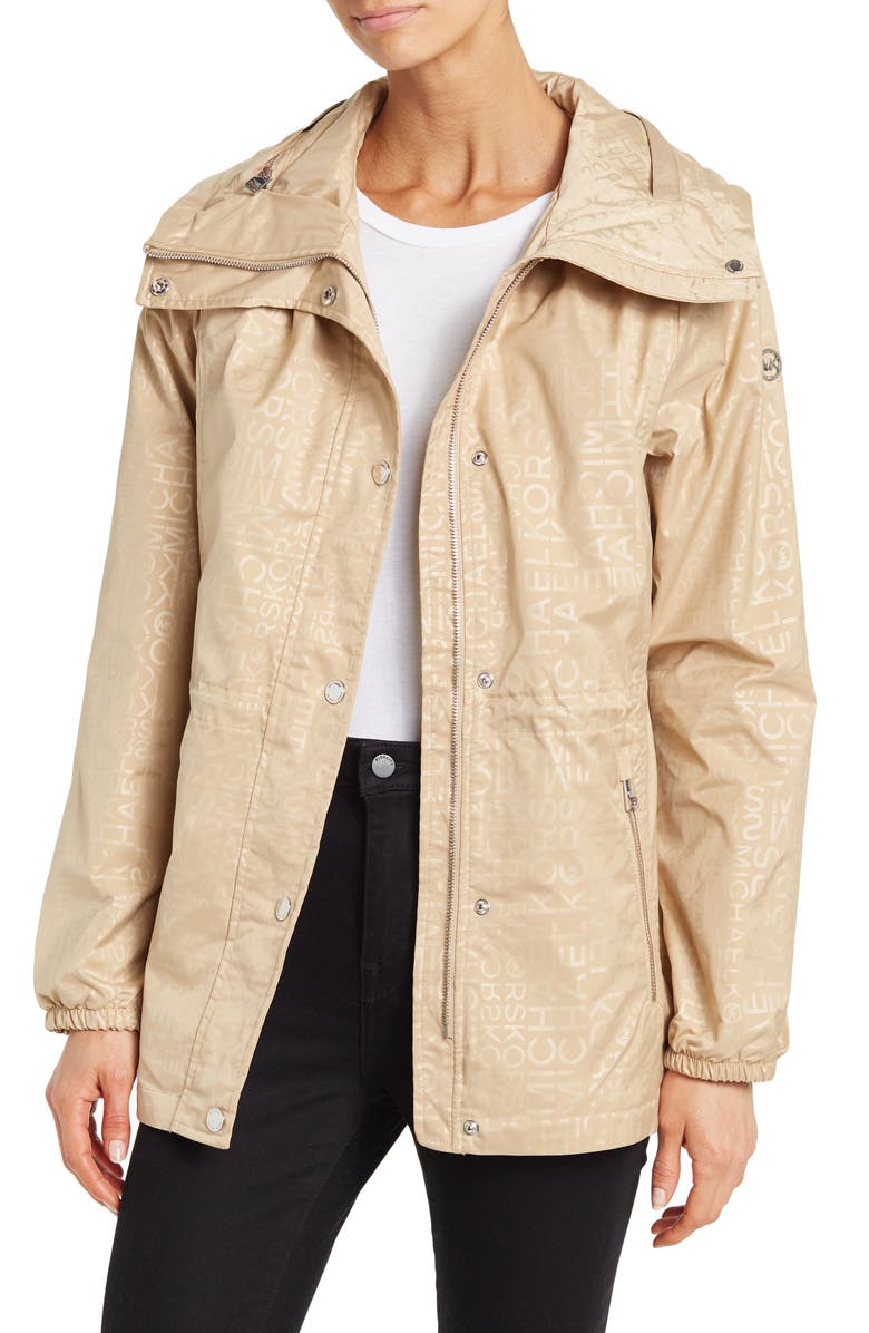 Michael Kors Hooded Anorak Jacket, Main, color, 