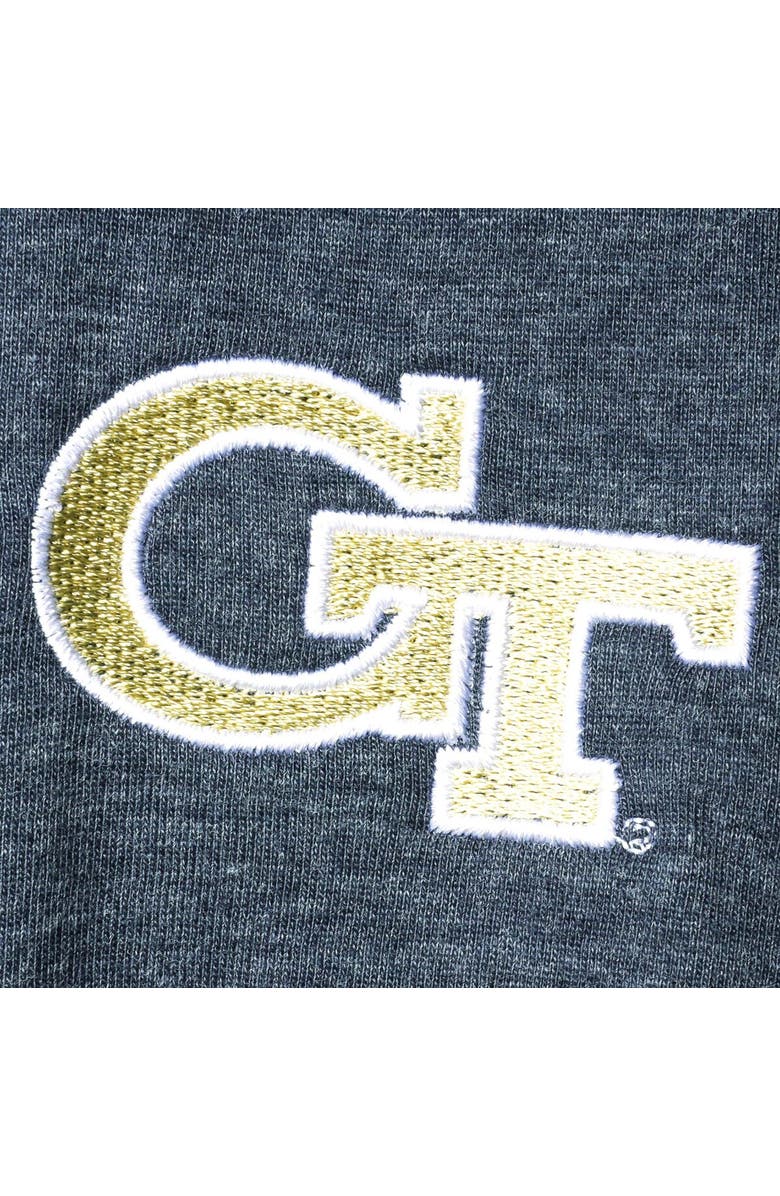 Champion Men's Champion Heathered Navy Georgia Tech Yellow Jackets Field Day Team Quarter-Zip Jacket, Alternate, color,