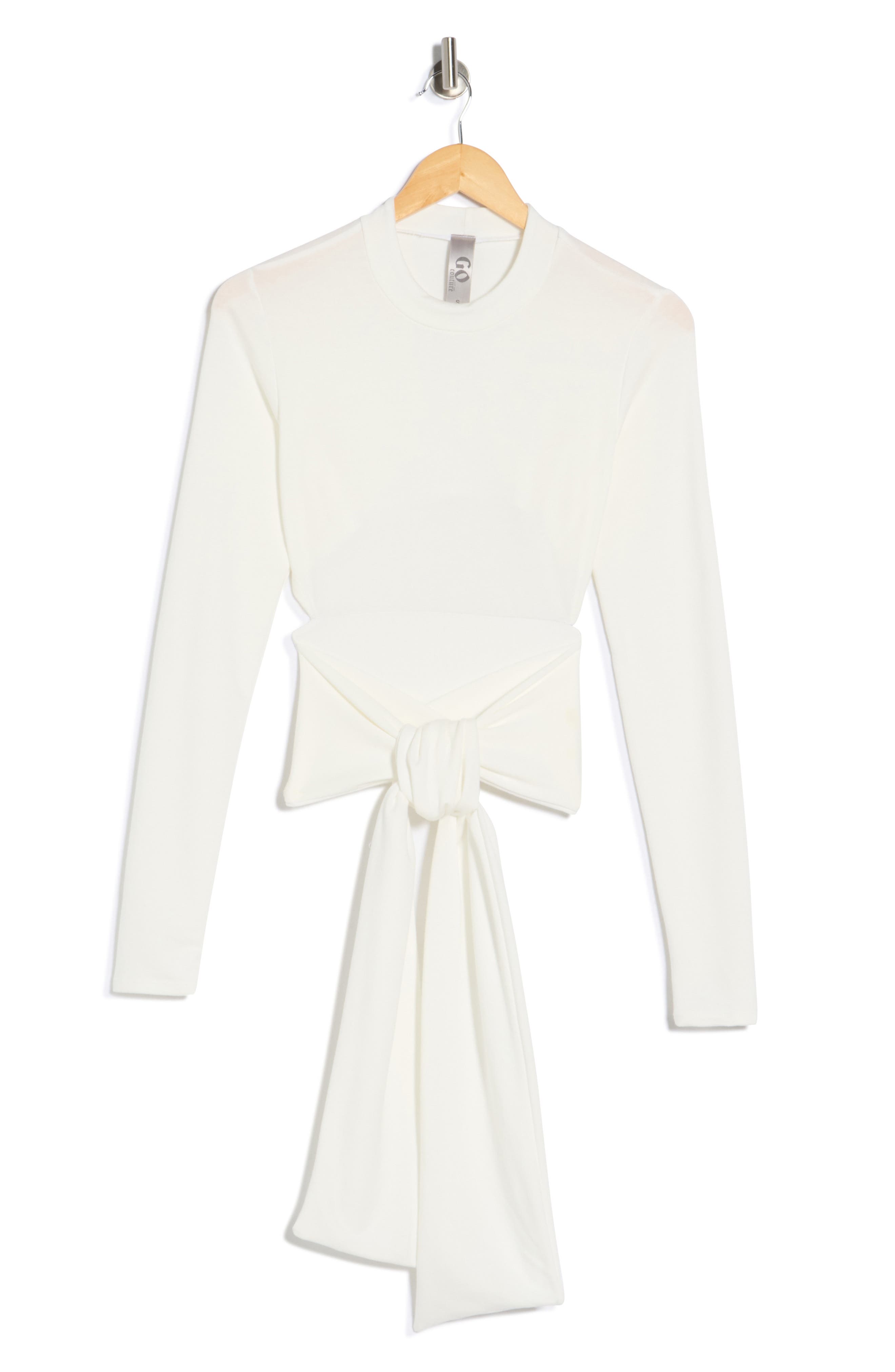 GO COUTURE Tie Back Top