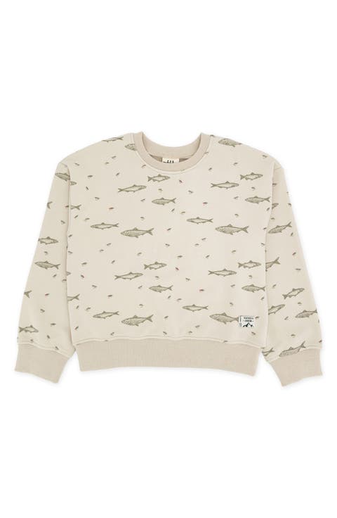 Ryder Fishing Cotton Blend Sweatshirt