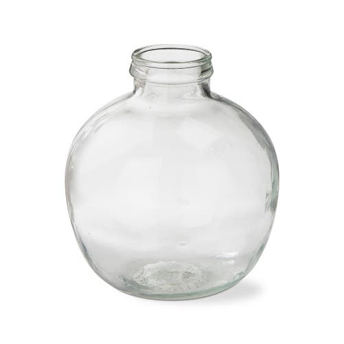 Tag Large Recycled Glass Jar Vase Clear Summer Home Decor In Transparent