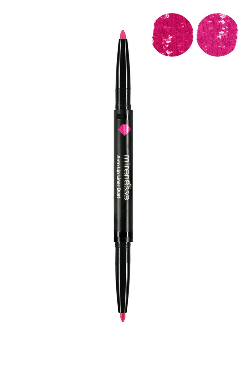 MIRENESSE Auto Lipliner Duet - Playful Pinks, Main, color, 