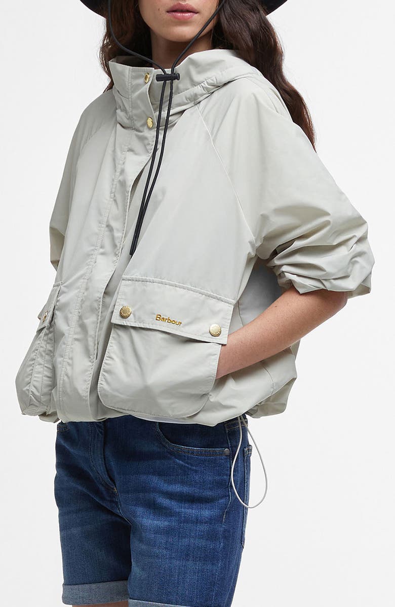 Barbour Mae Showerproof Hooded Jacket, Alternate, color, 