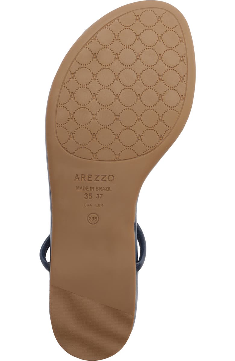 Arezzo Ramona Slingback Sandal, Alternate, color, Navy Nautical