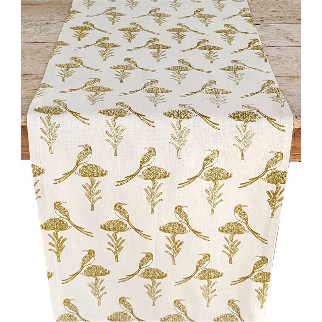 French Home Sugar Bird Table Runner In Multi