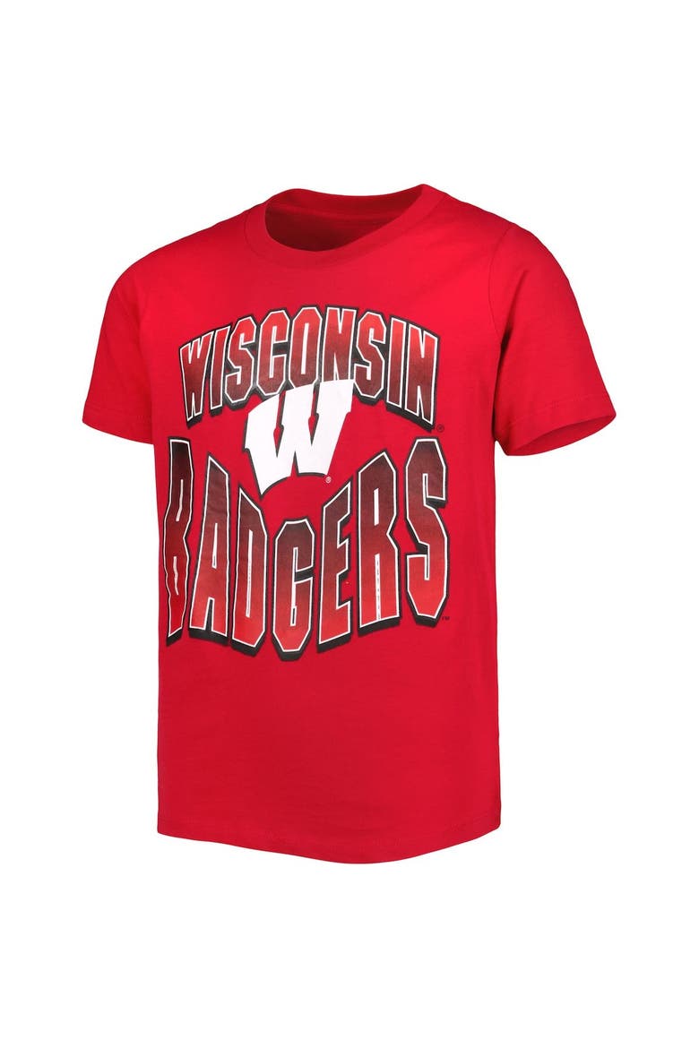 Youth Red/Black Wisconsin Badgers Game Day T-Shirt Combo Pack, Alternate, color, Red