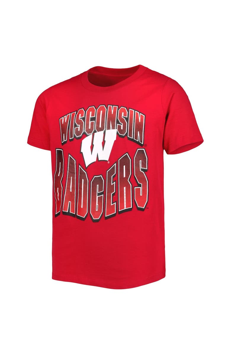 Outerstuff Youth Red/Black Wisconsin Badgers Game Day T-Shirt Combo Pack, Alternate, color, 
