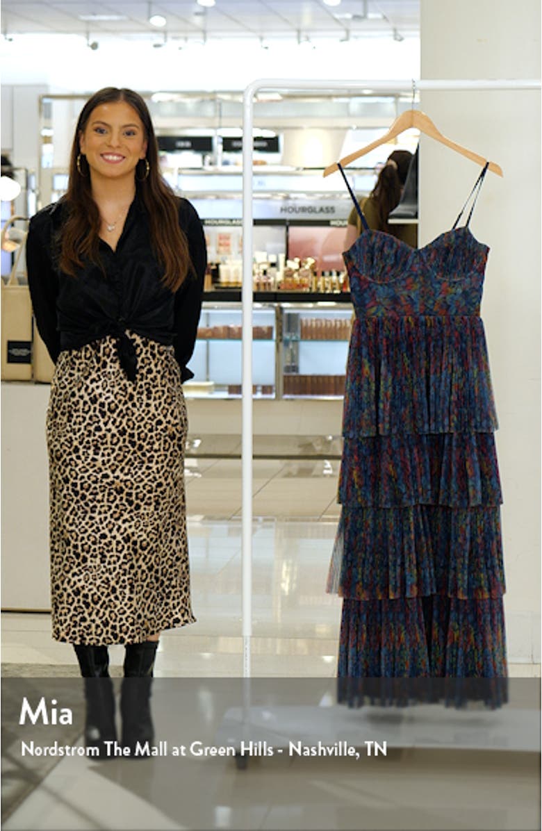 Tiered Bustier Dress, sales video thumbnail