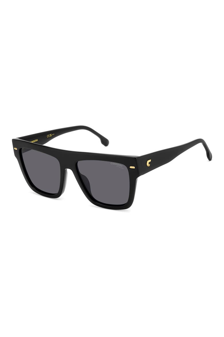55mm Flat Top Sunglasses, Alternate, color, 0807-IR