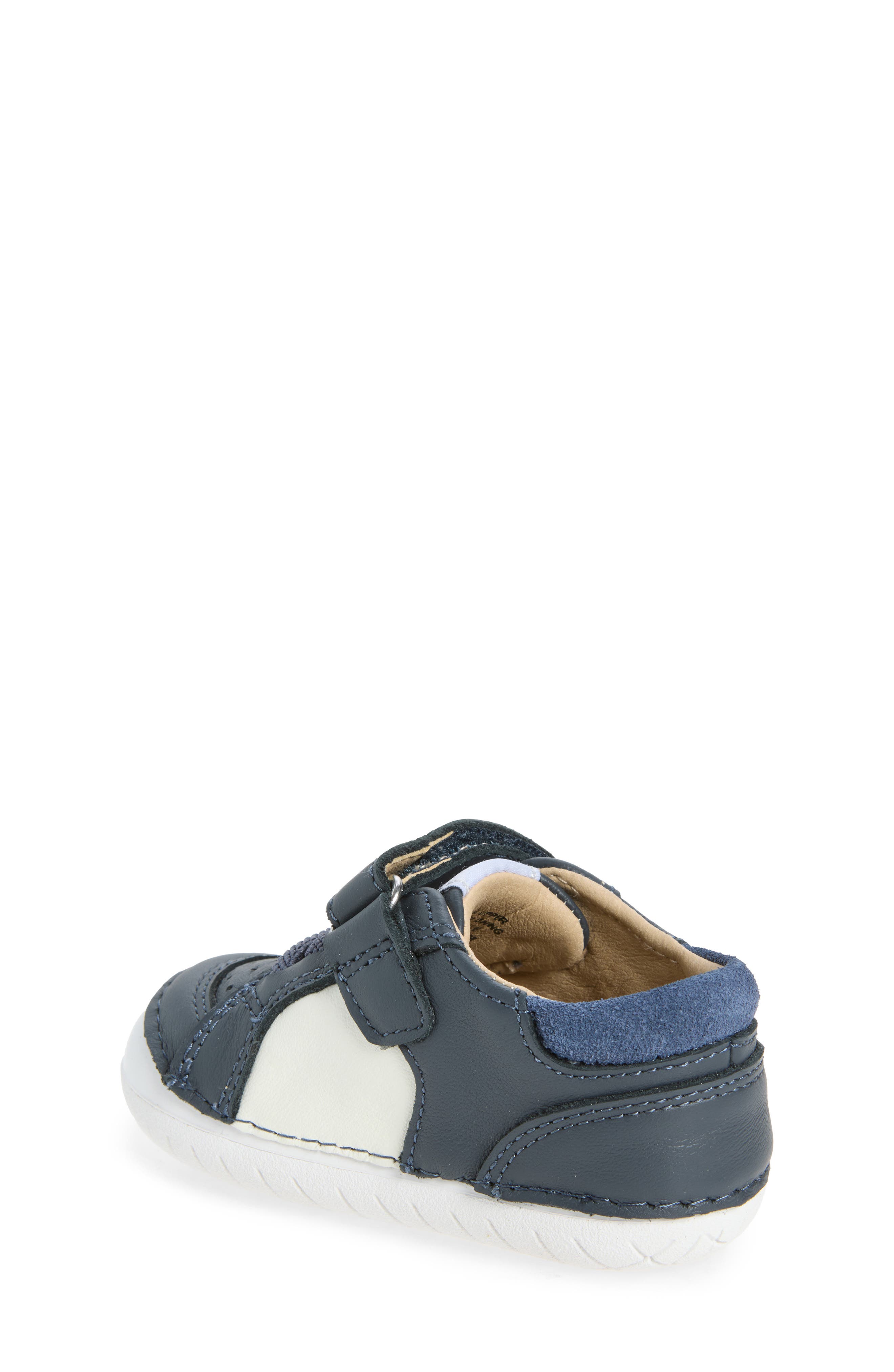 Kids' 4114 Pavesta Sneaker, Alternate, color, NAVY / TAN SUEDE