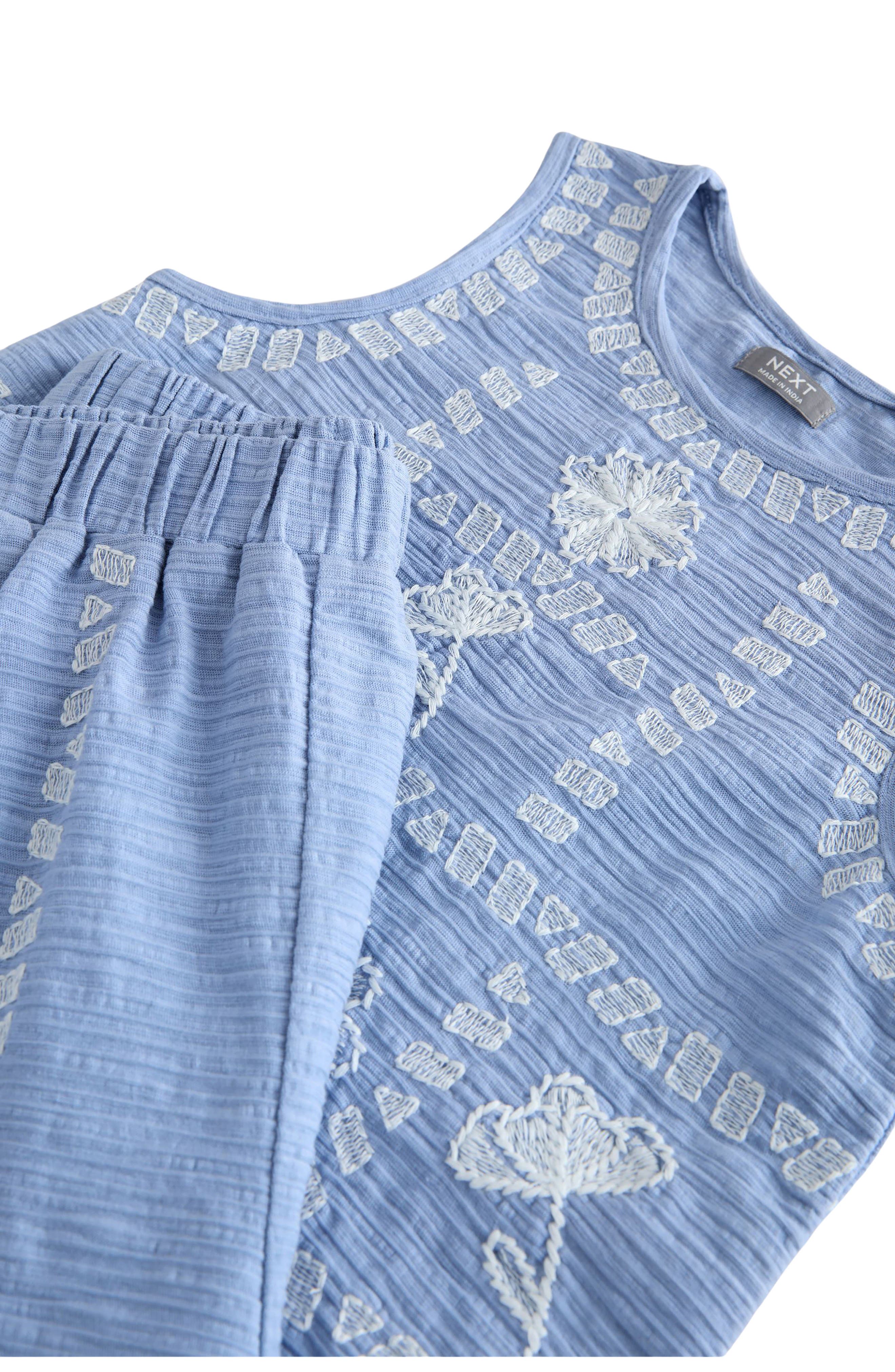 NEXT Floral Tile Tank & Shorts Set — фото 4