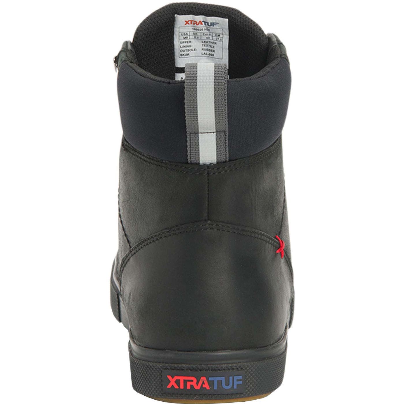 XTRATUF Men's Leather Lace Ankle Deck Boot, Alternate, color, 