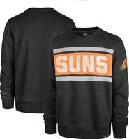 '47 Men's '47 Heather Black Phoenix Suns Tribeca Emerson Pullover Sweatshirt