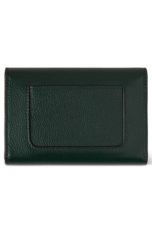 Mulberry Snap Leather Wallet In Green