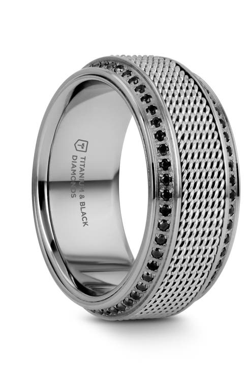 Gauntlet Steel Chain Titanium Wedding Ring