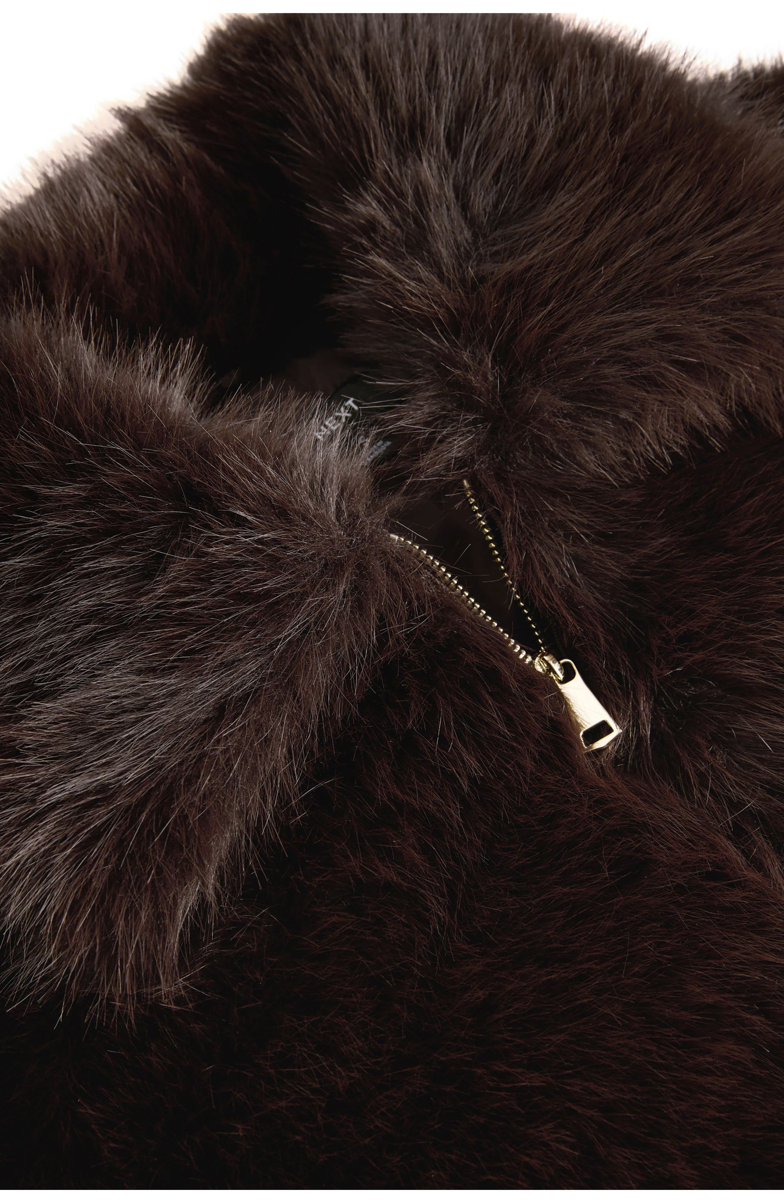 Faux Fur Zip Jacket (Women) | Nordstrom