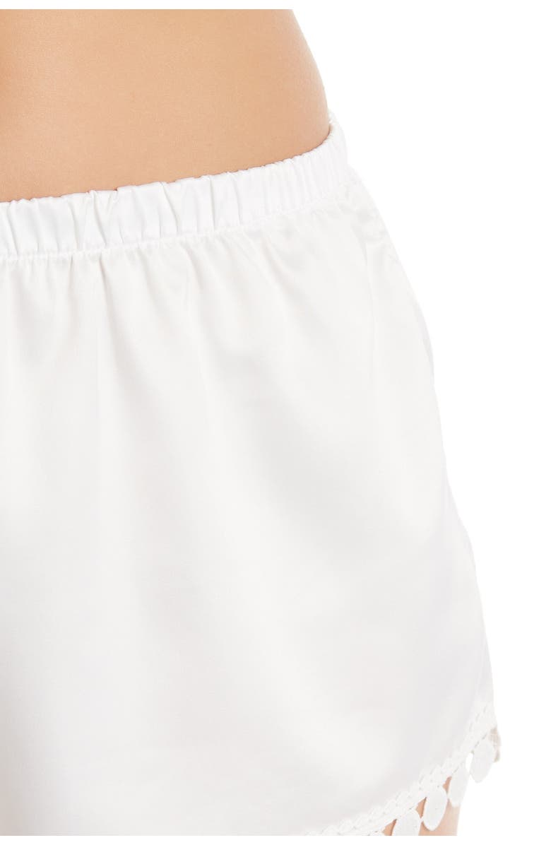 Flora Nikrooz Millie Sheer Lace & Satin Pajama 2-Piece Set, Alternate, color,