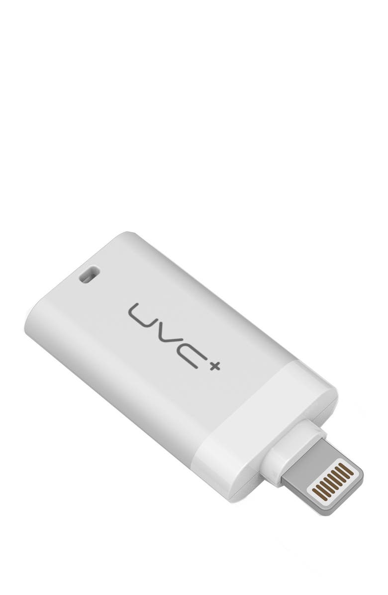 PHUNKEE TREE TECH ACCESSORIES White Mini UV Sanitizer Powered by Your Phone - for iPhone & iPad, Main, color, 