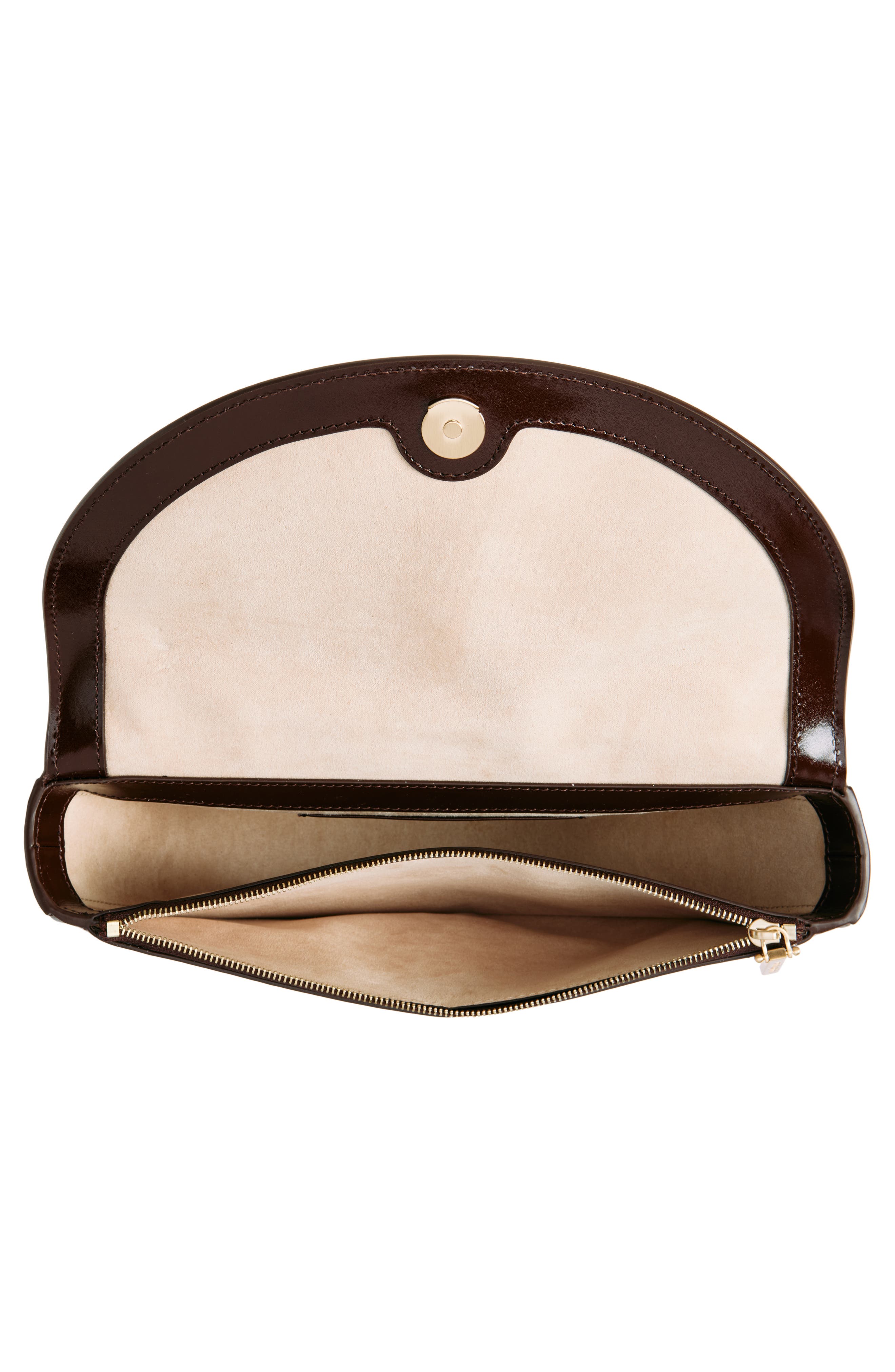 Azariah Leather Top Handle Bag, Alternate, color, ESPRESSO