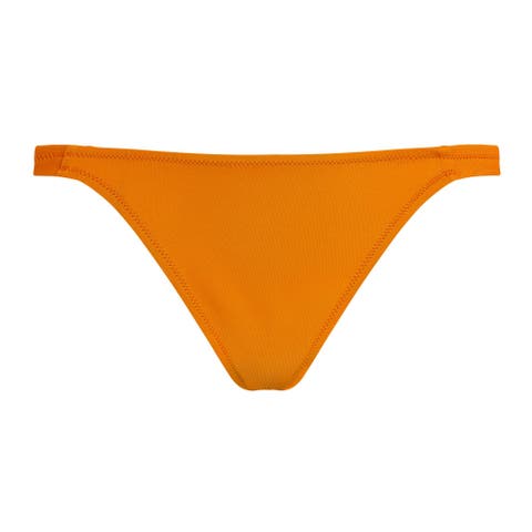 Women Tanga Bikini Bottom Solid