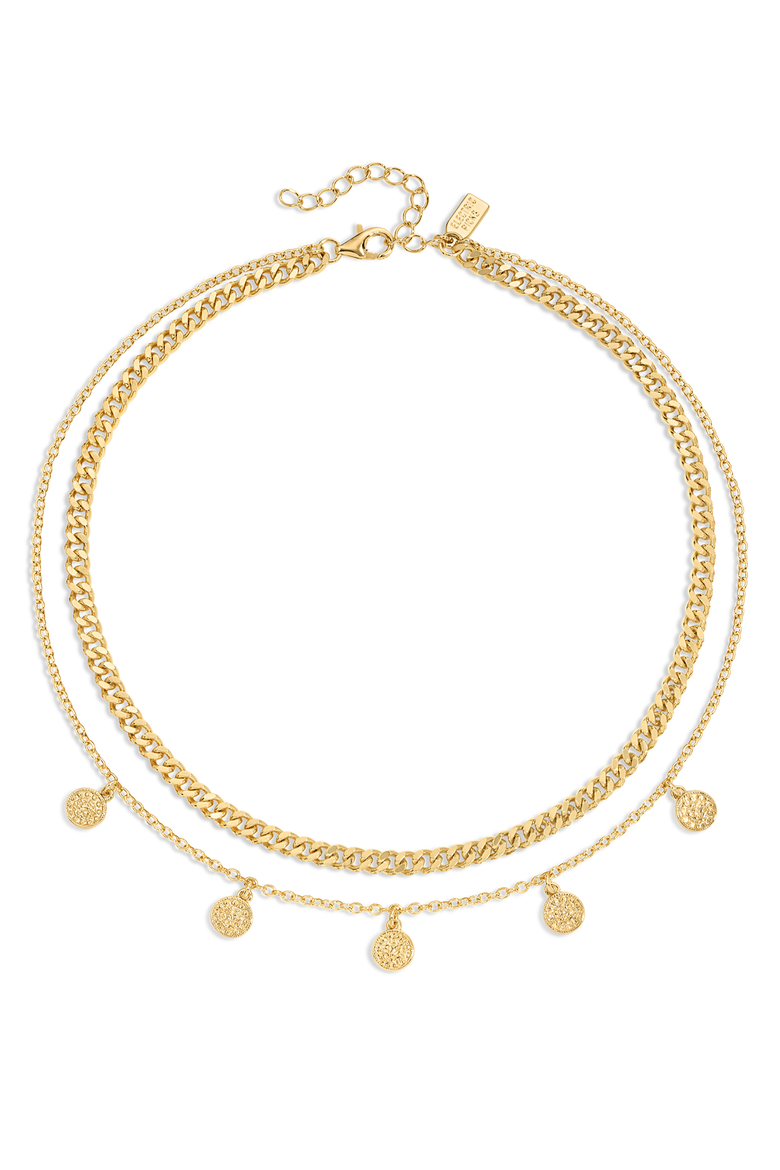 Golden Empire Necklace, Main, color, GOLD