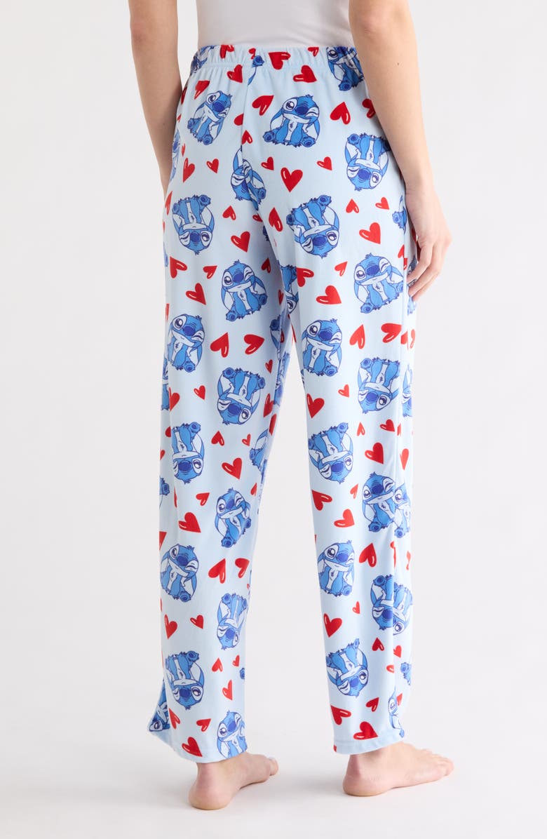 Lilo & Stitch Pajama Pants, Alternate, color, Blue Print