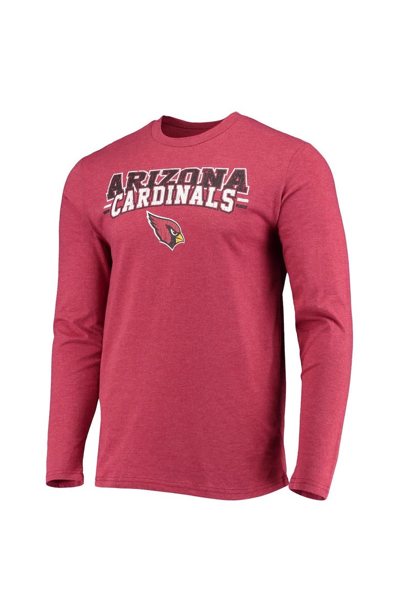 CONCEPTS SPORT Men's Concepts Sport Black/Cardinal Arizona Cardinals Meter Long Sleeve T-Shirt & Pants Sleep Set, Alternate, color, Black