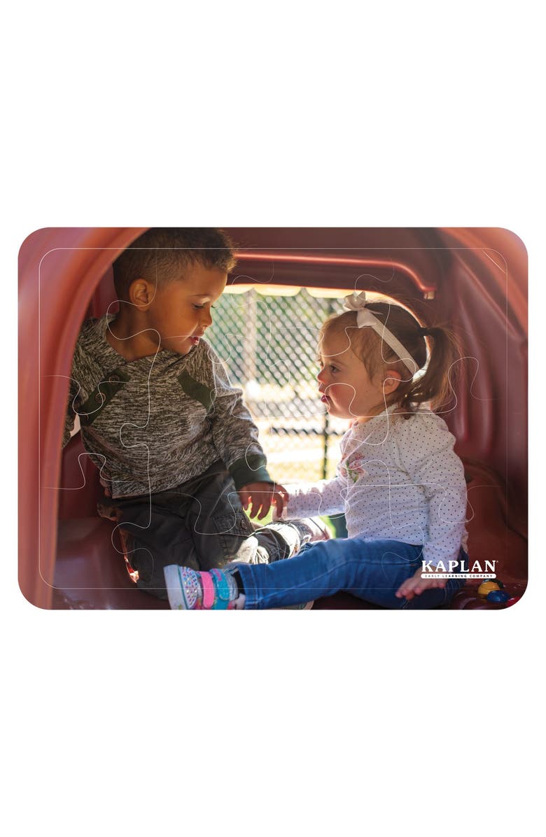 Kaplan Early Learning Company Friends Like Me Puzzles - Set of 4, Alternate, color, Multicolor