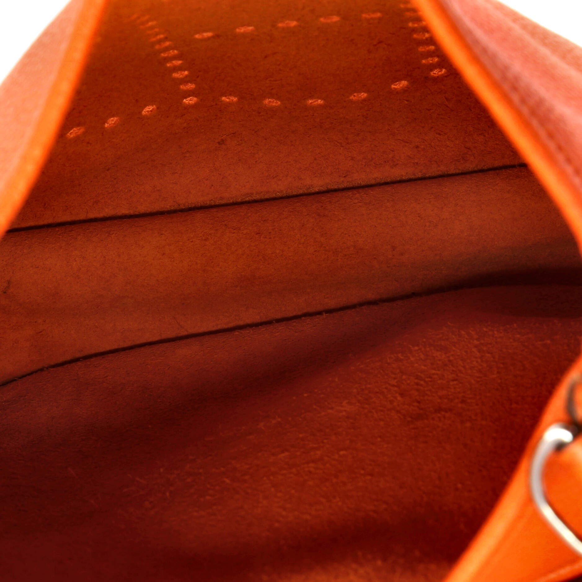 Pre-Owned Hermes Evelyne Bag Gen III Clemence PM, Alternate, color, Feu