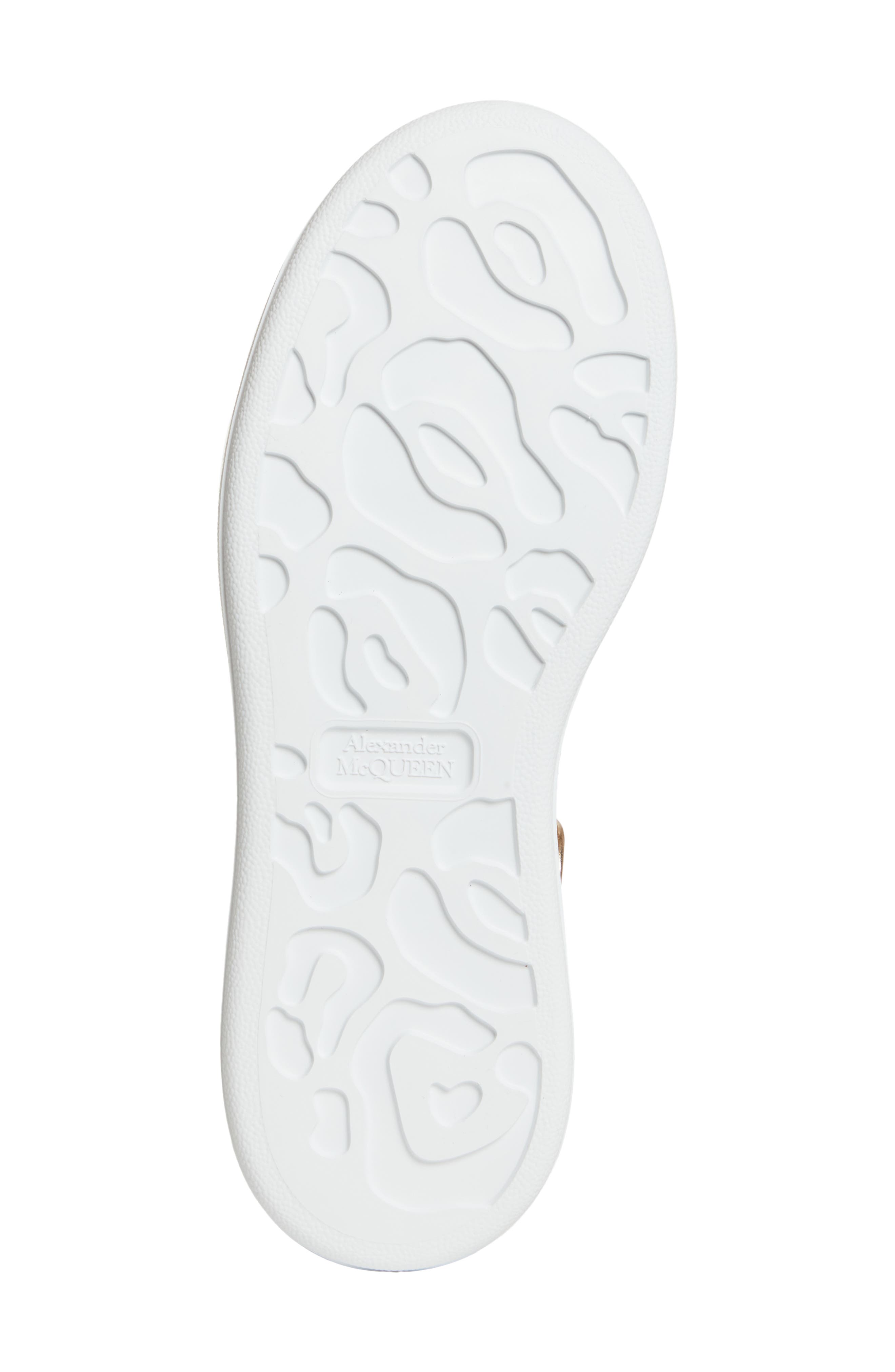 McQueen Oversized Ombré Glitter Sneaker, Alternate, color, 