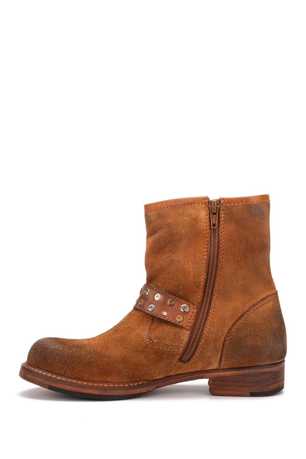 VINTAGE FOUNDRY Miriam Studded Leather Boot, Alternate, color, Tan